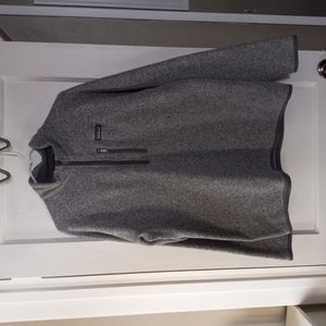 Patagonia Gray Half-Zip Performance Jacket